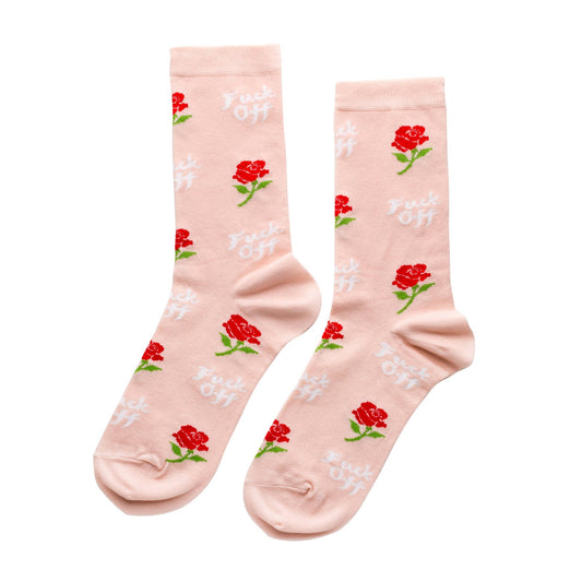 F*ck Off Rose Socks
