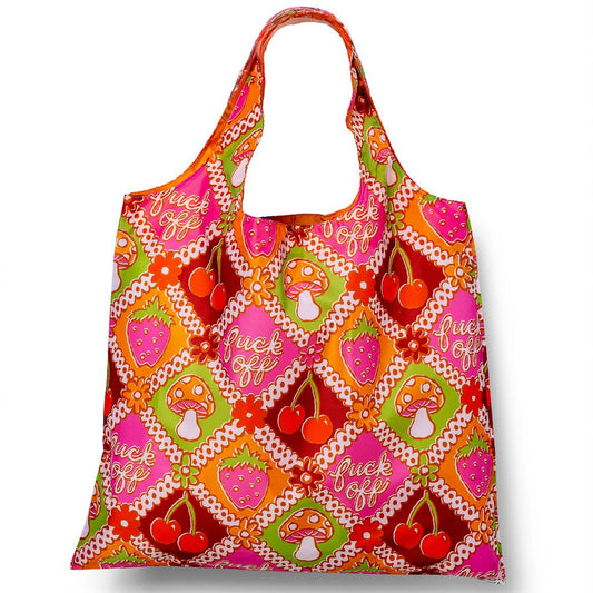F*ck Off Retro Art Sack® - Reusable Tote Bag