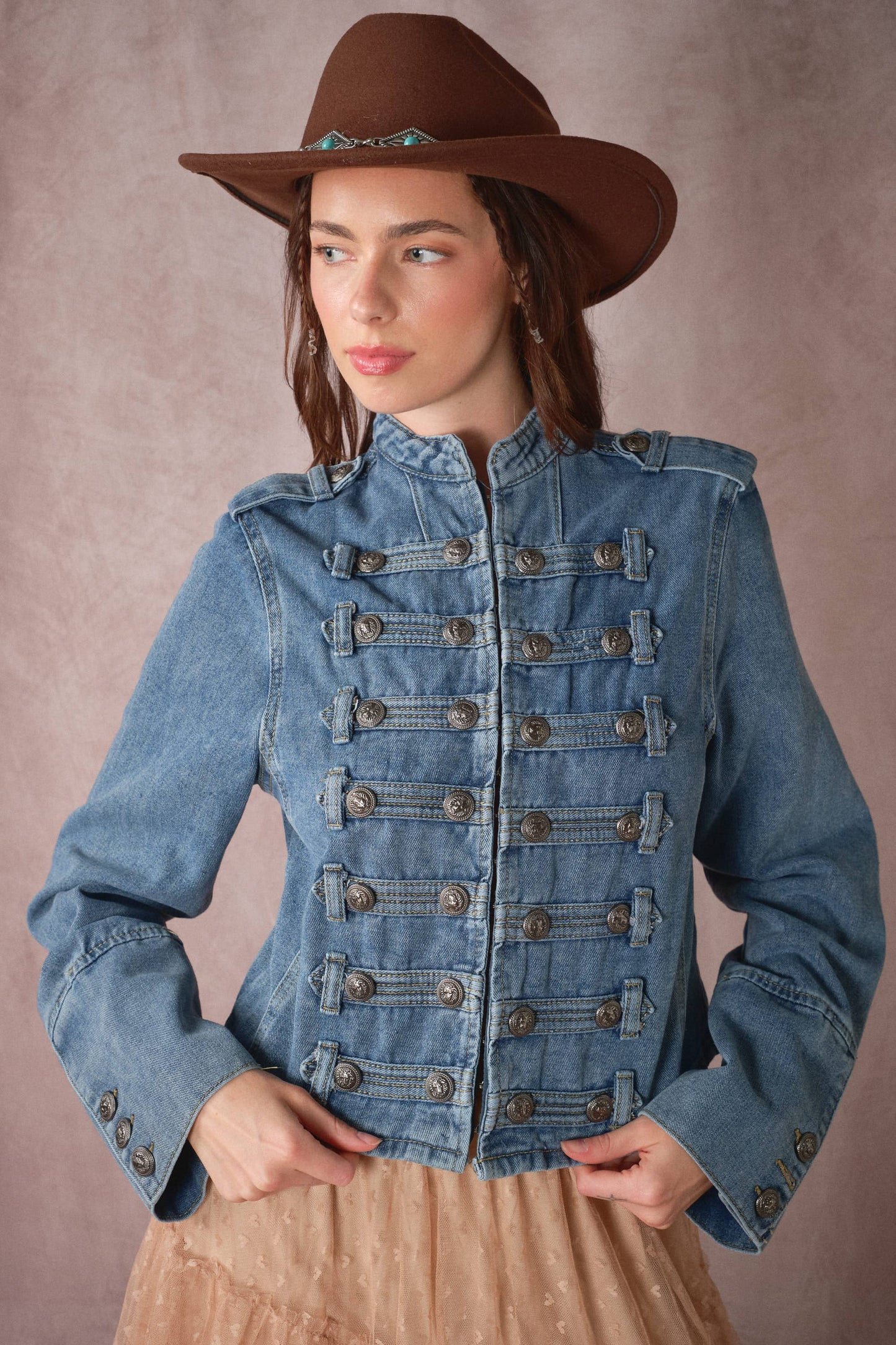 Washed Band Jacket