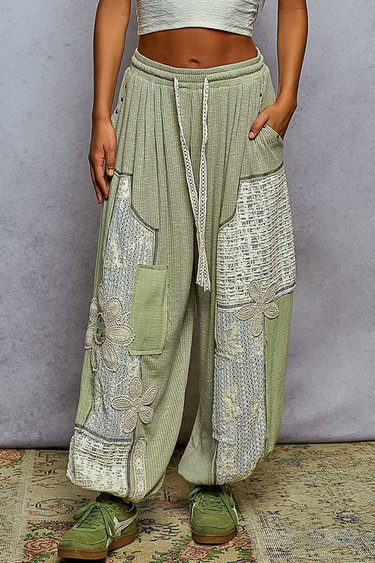 POL: Ribbed Knit Joggers