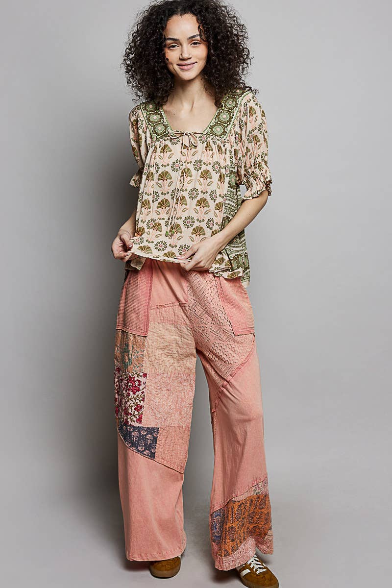 Pol: Beaded Accent  Top