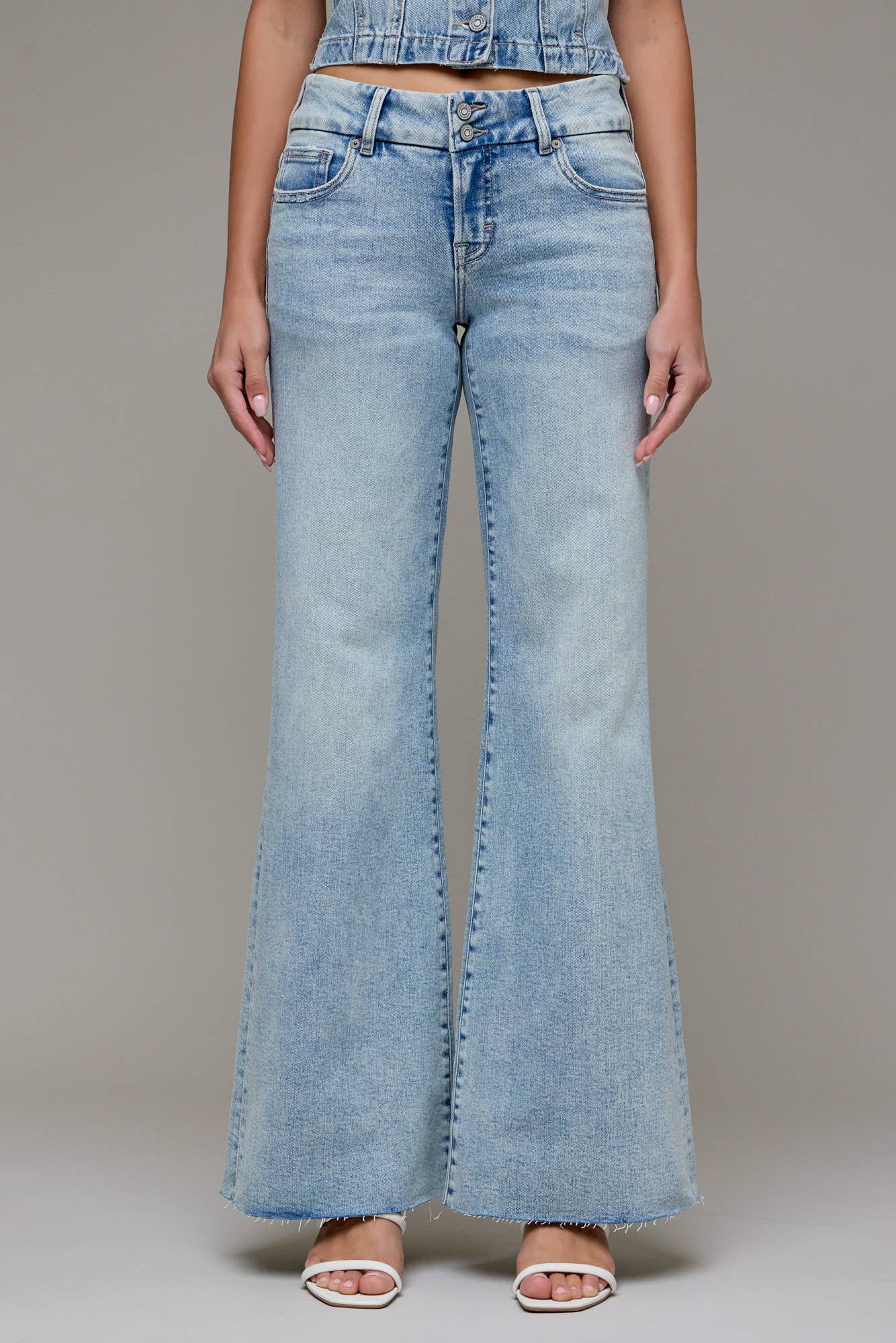 DOUBLE BUTTON FLARE