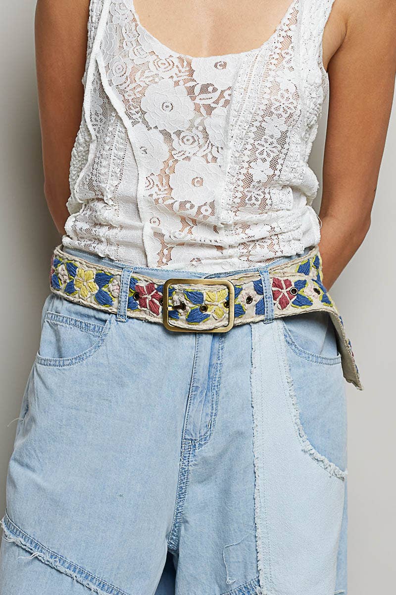Embroidered Belt