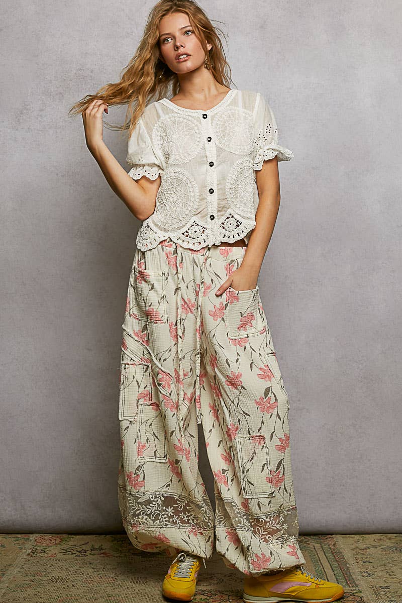 POL: Button Crochet Top