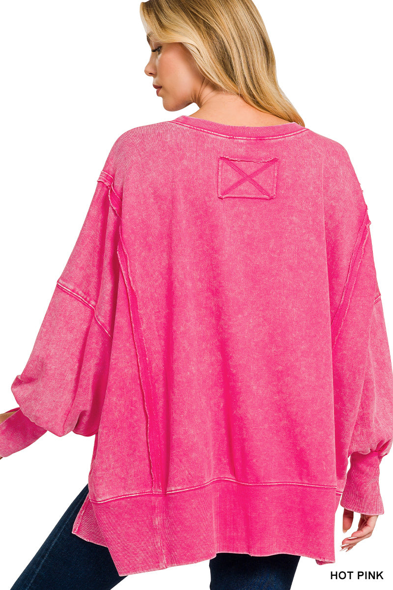 Mabel Exposed Seam Sweatshirt