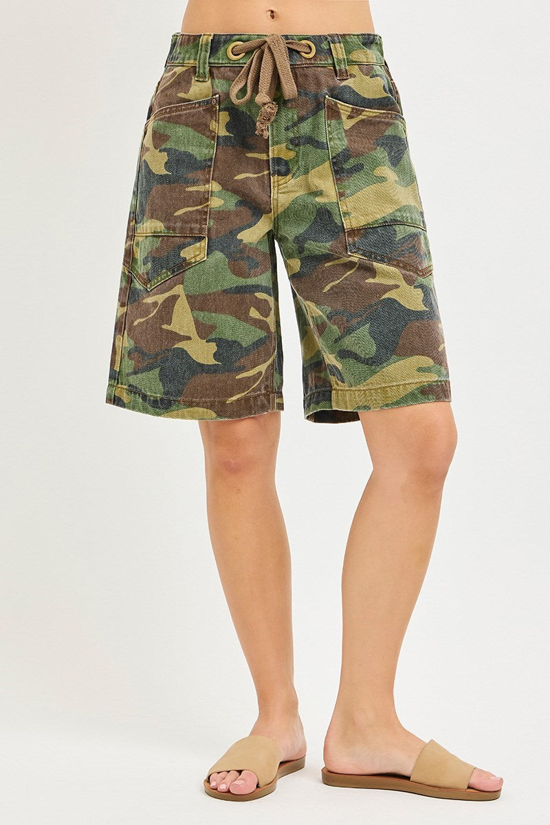 Camo Jorts