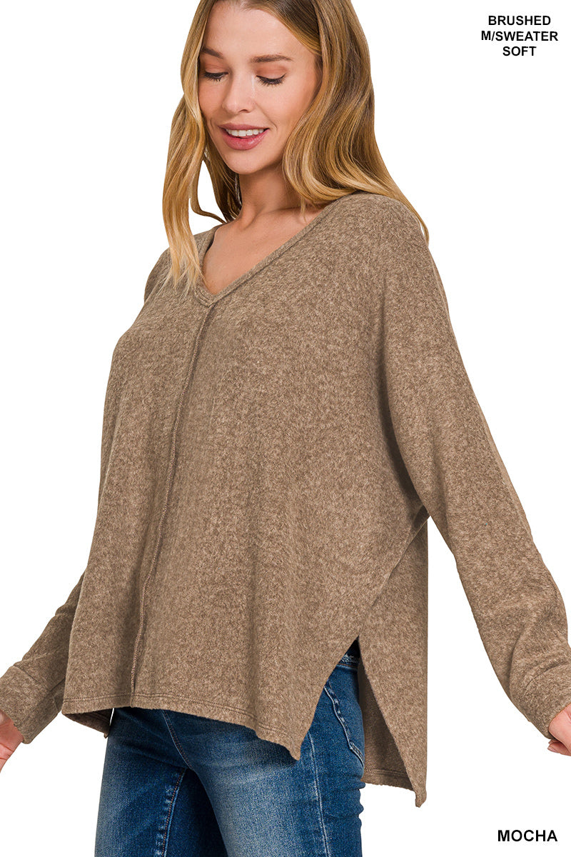 Center Seam Hacci Top