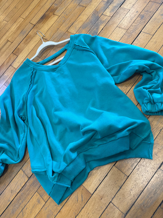 Back Detailed Sweatshirt