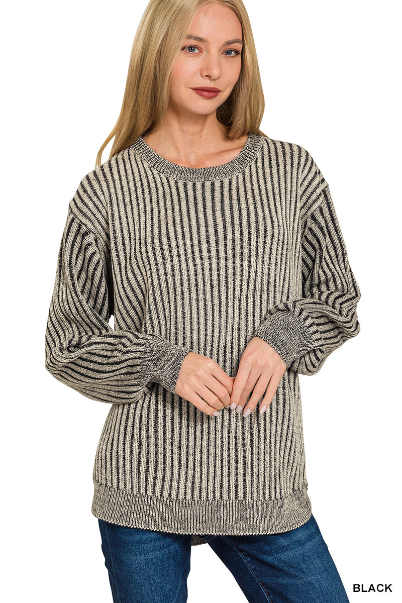 Two-Tone Sweater