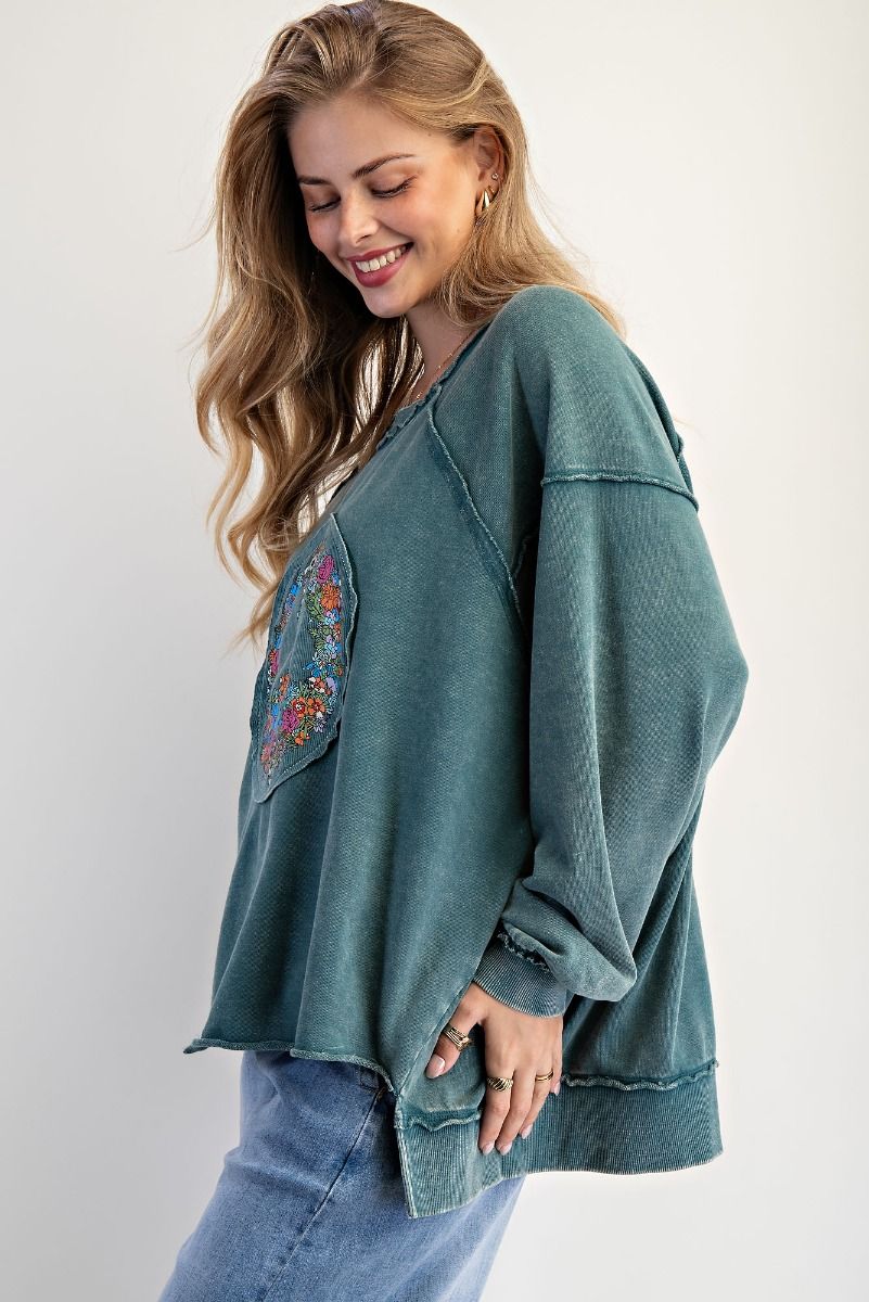 Peace Patch Pullover