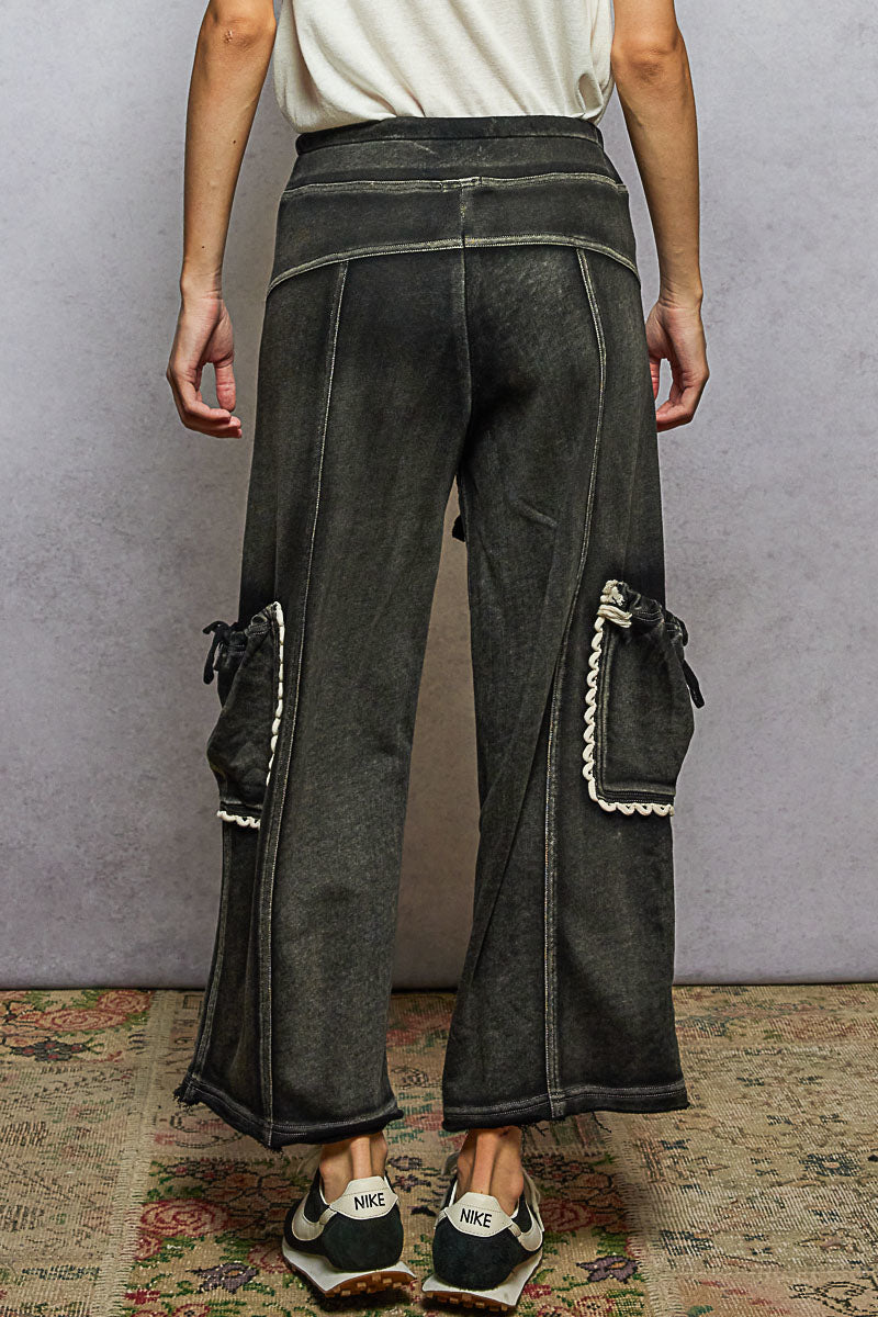 Pol: Raven Wide Legs