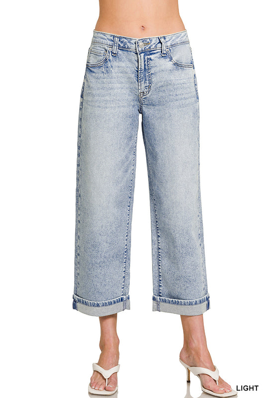 Tabbi Cuffed Jeans