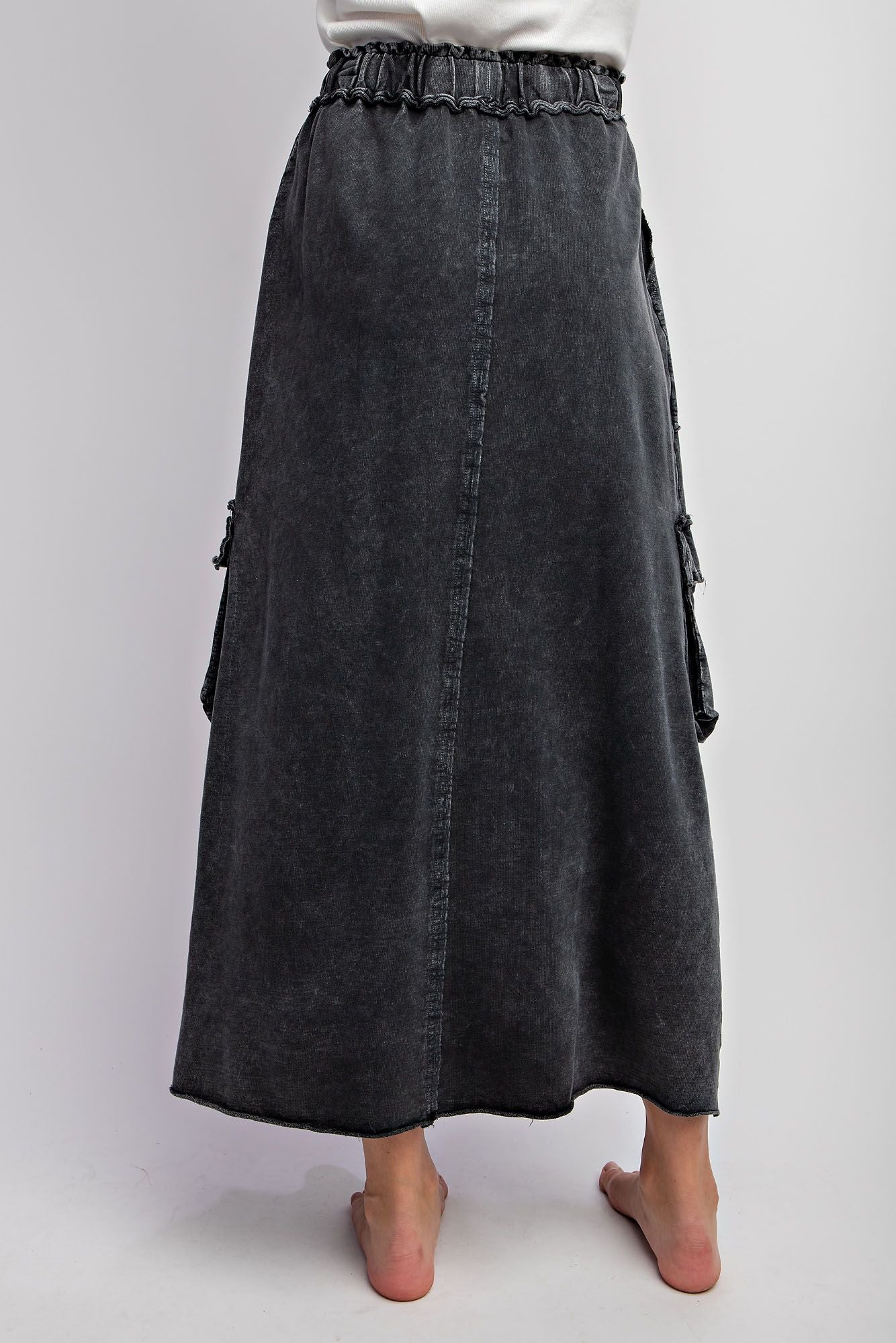 Knit Cargo Skirt