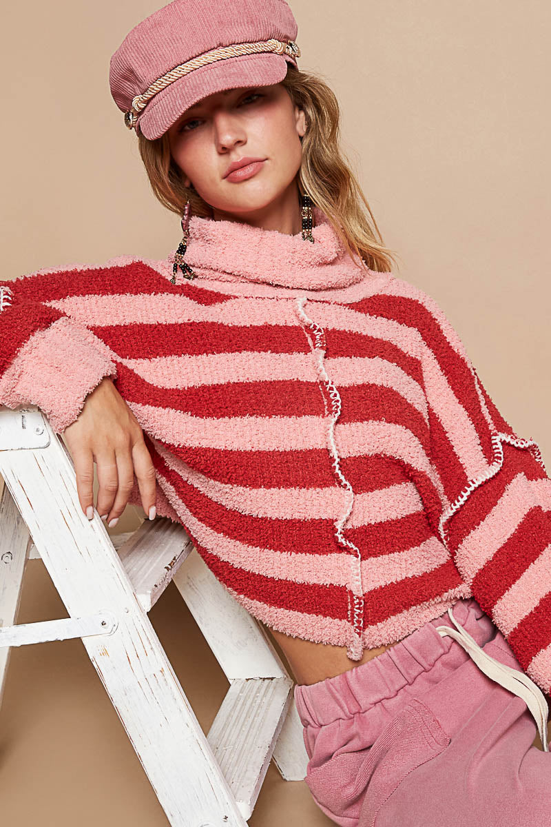 Striped Happy Sweater