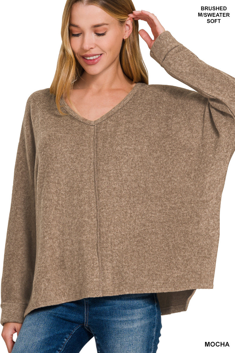 Center Seam Hacci Top