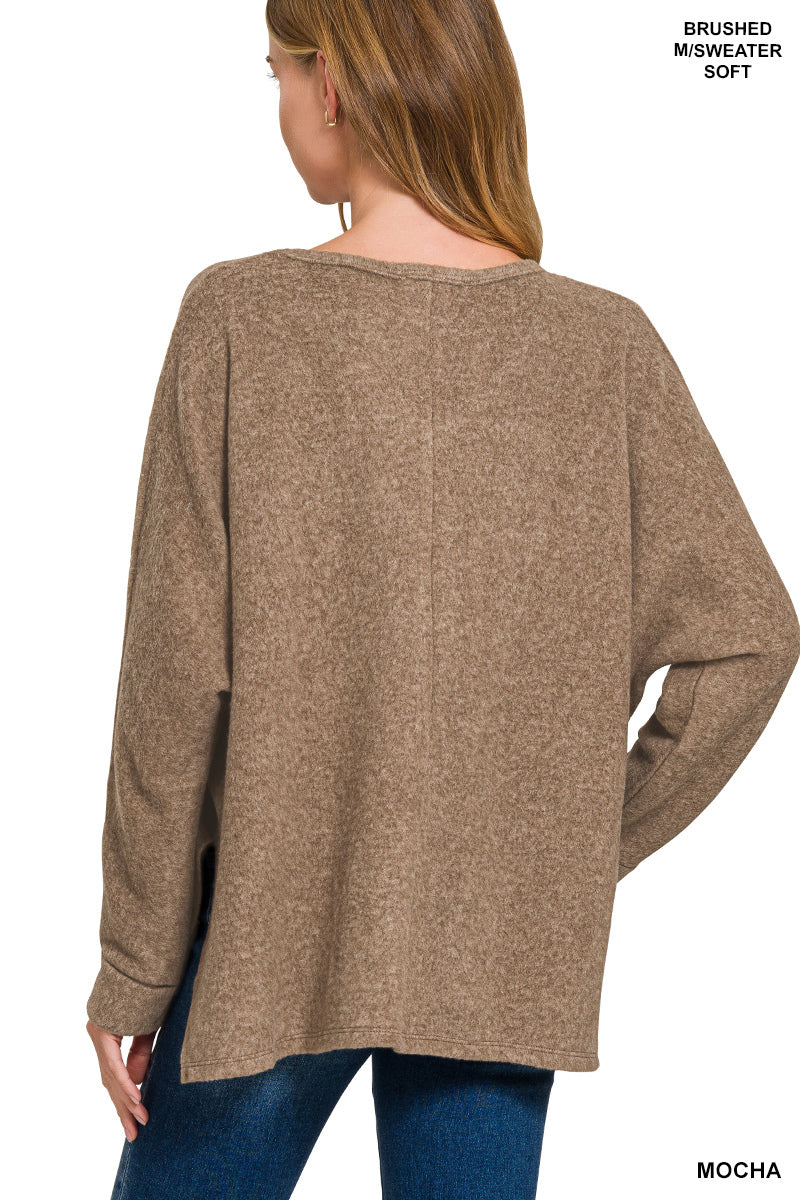 Center Seam Hacci Top