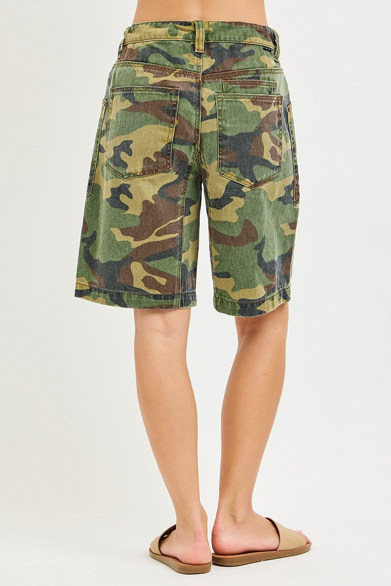 Camo Jorts