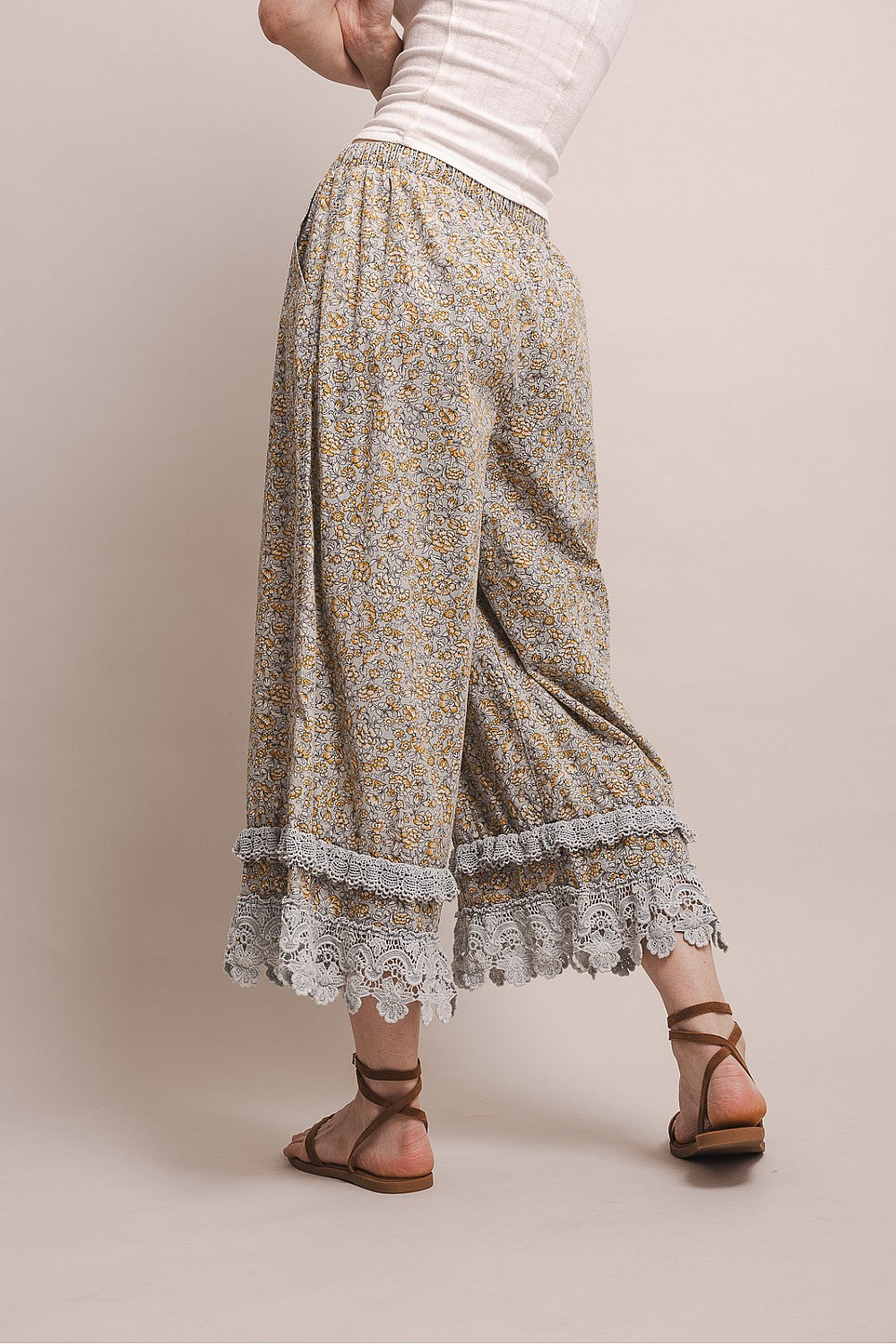 Cropped Lace Bloomers