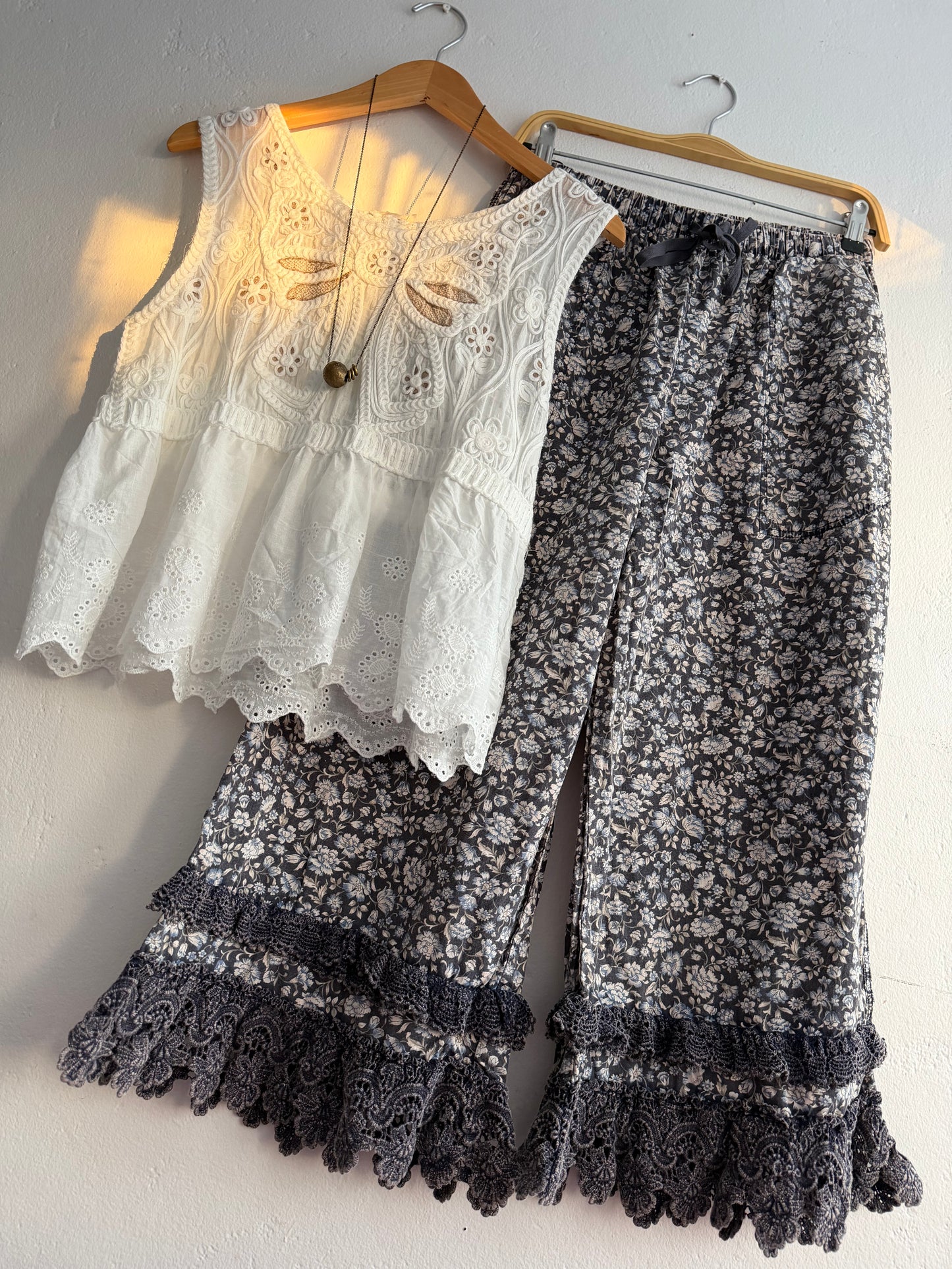 Cropped Lace Bloomers