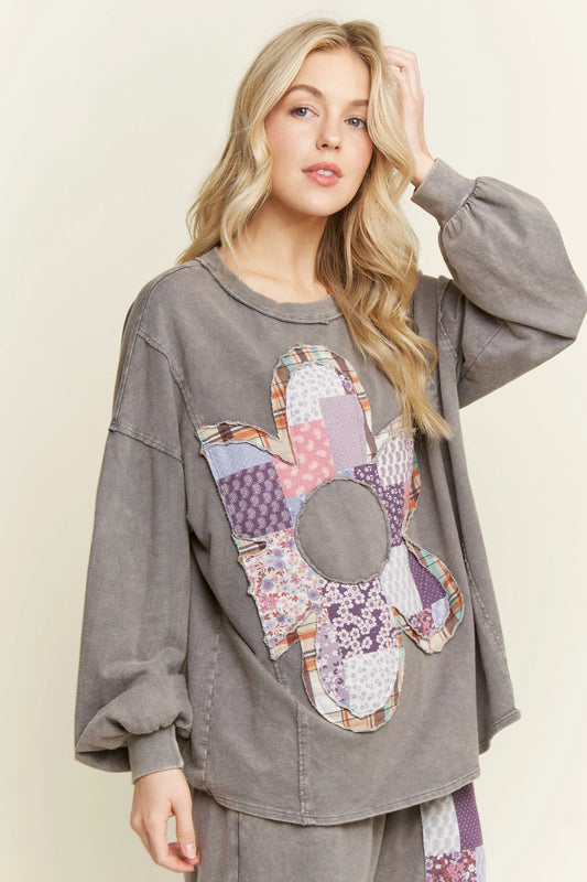 Boho Daisy Sweatshirt