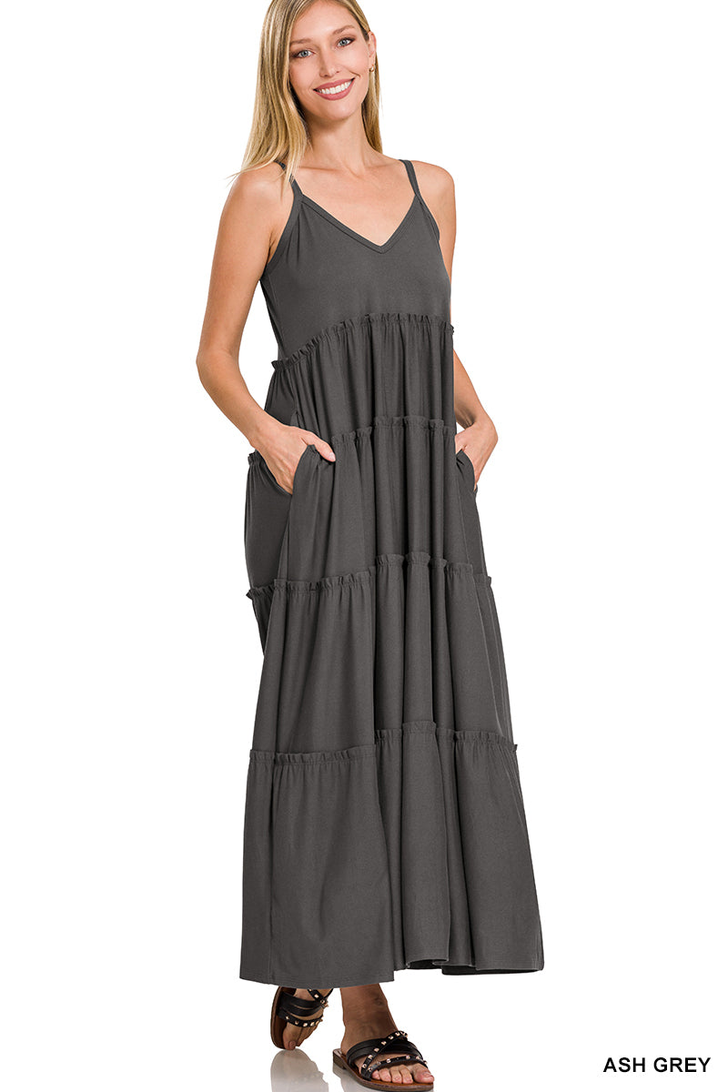 Tiered Cami Maxi