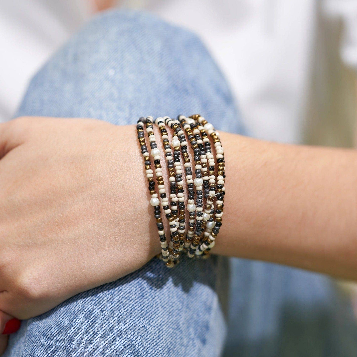 10 Strand Stretch Bracelets