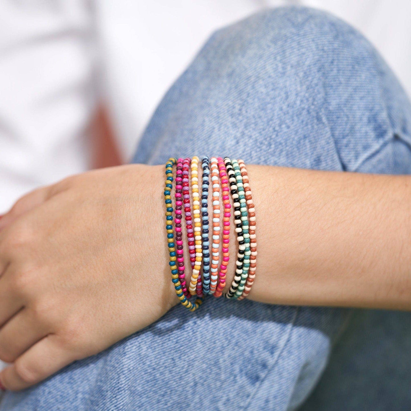 10 Strand Stretch Bracelets