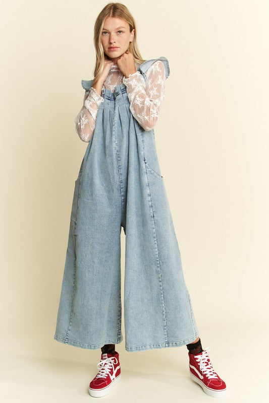 Flutter Sleeve Jumpsuit