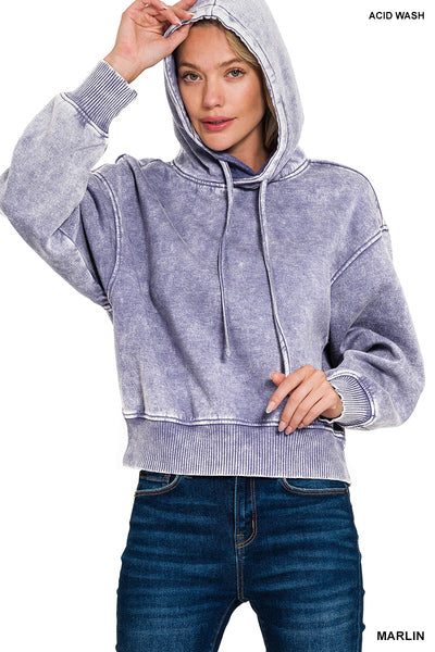 Allie Cropped Hoodie