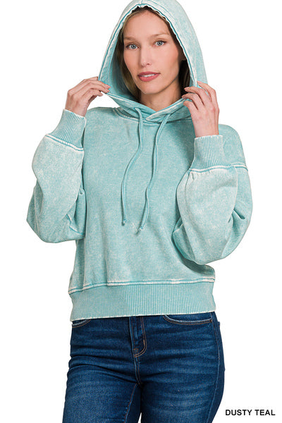 Allie Cropped Hoodie