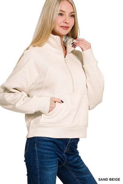 Kelly Half Zip Fleece