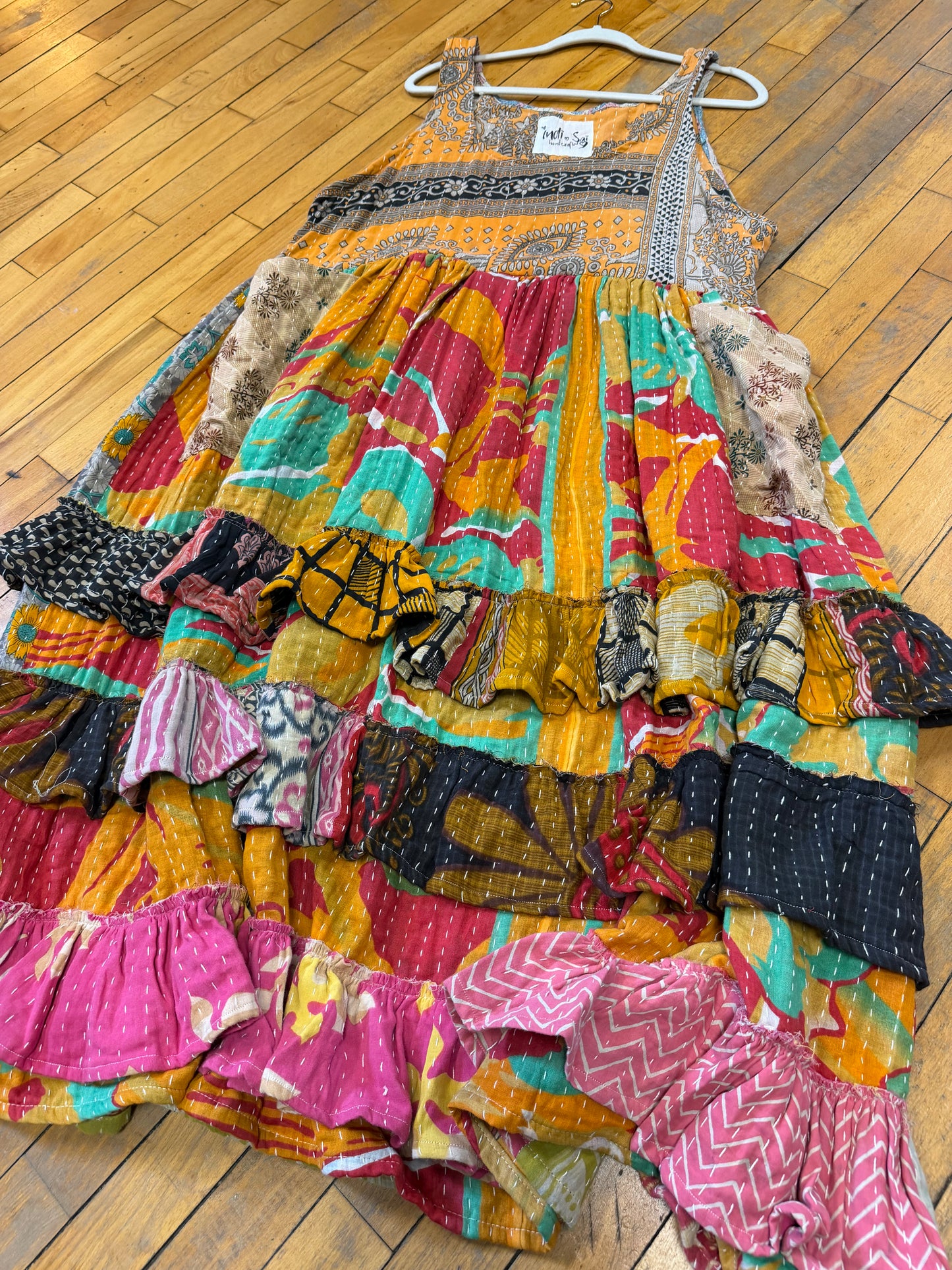 Gypsy Caravan Kantha Dress