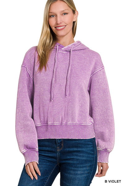 Allie Cropped Hoodie