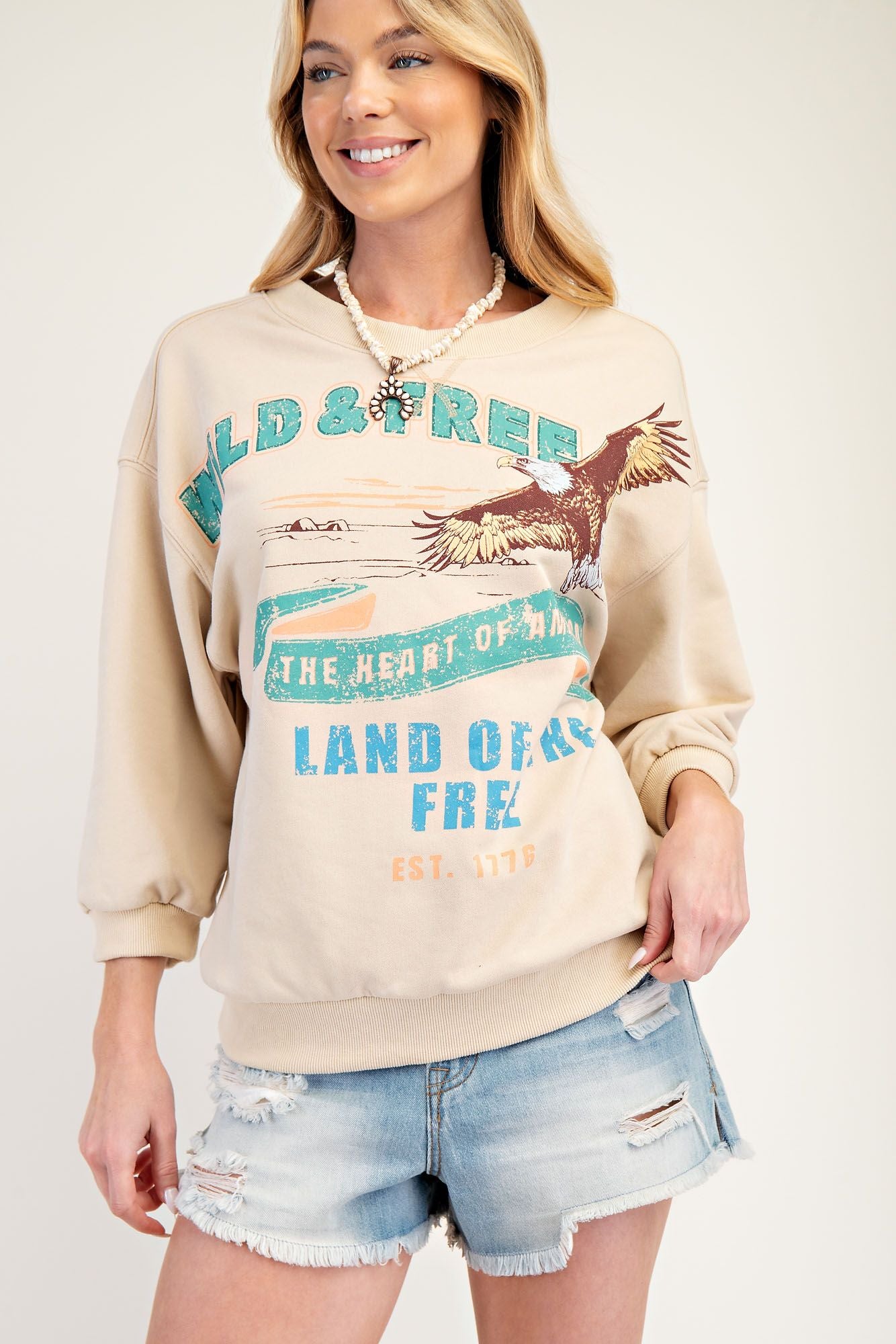 Land Of The Free Sweatshirt