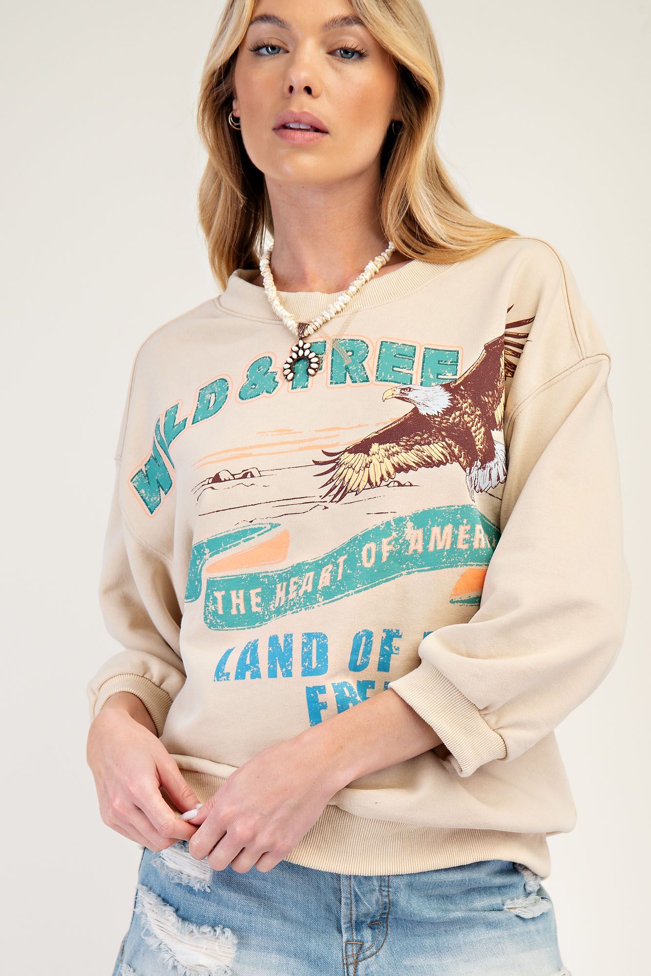 Land Of The Free Sweatshirt