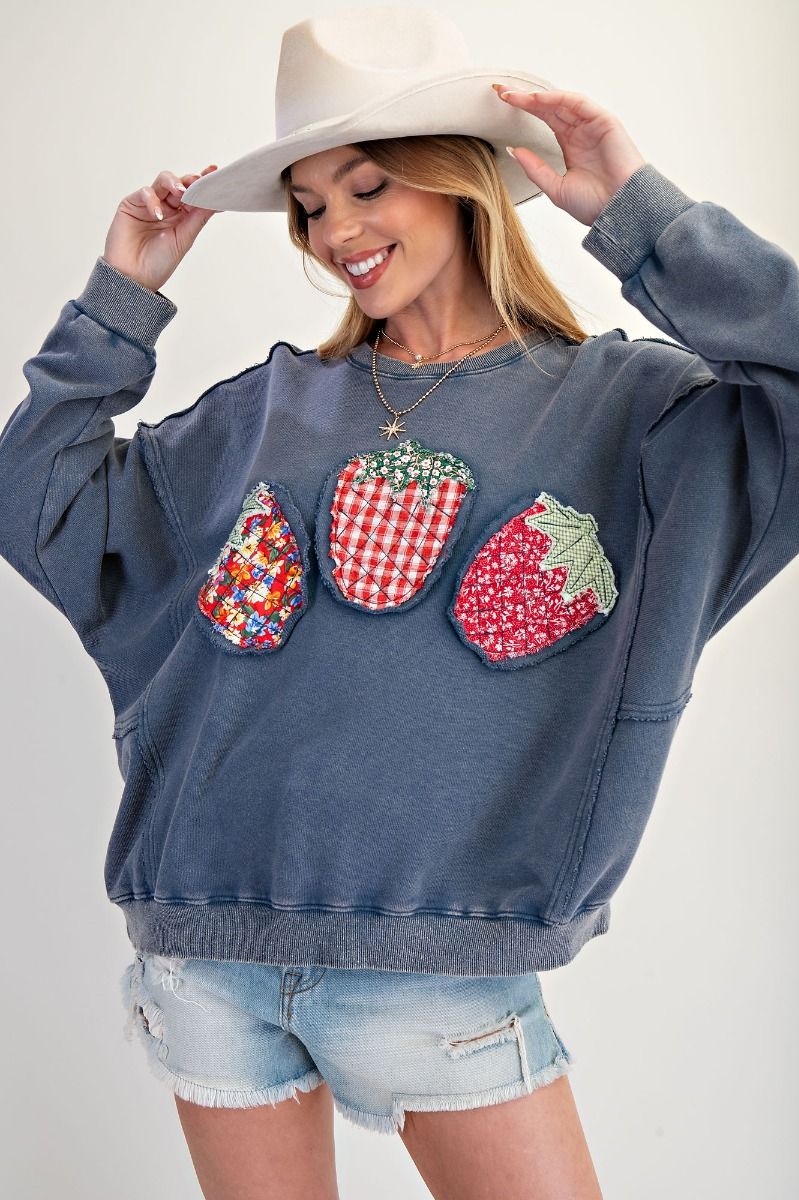 Strawberry Pullover