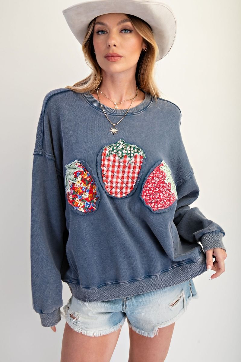 Strawberry Pullover