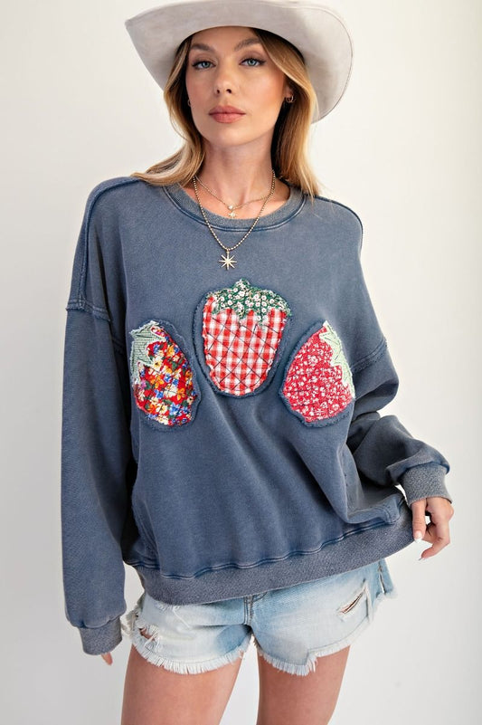 Strawberry Pullover