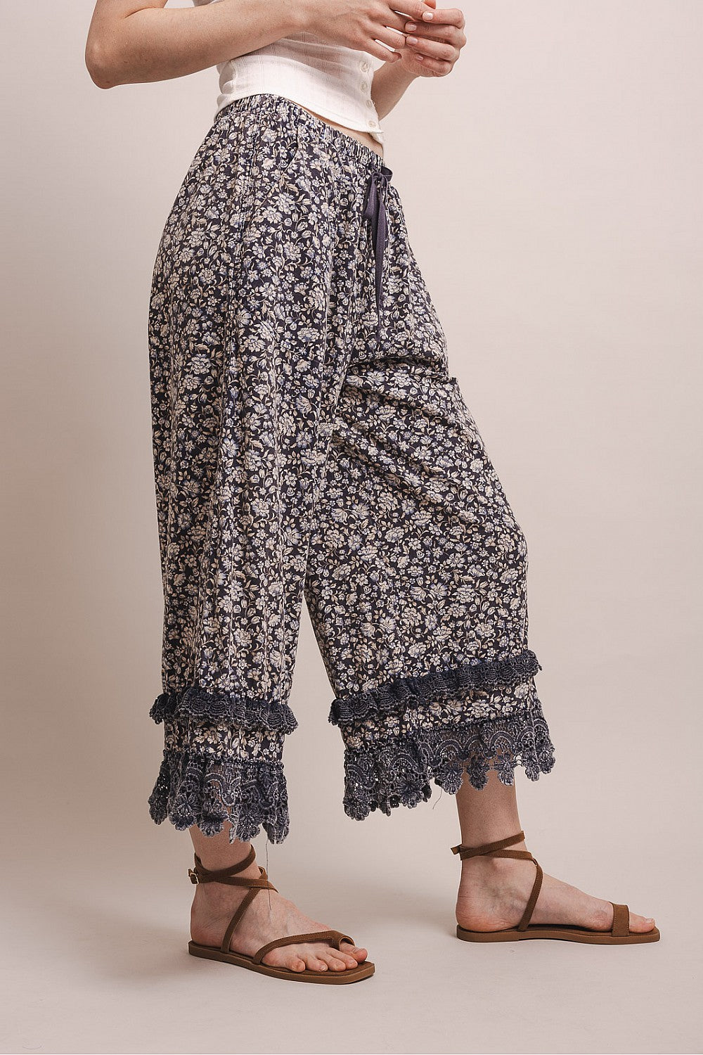 Cropped Lace Bloomers