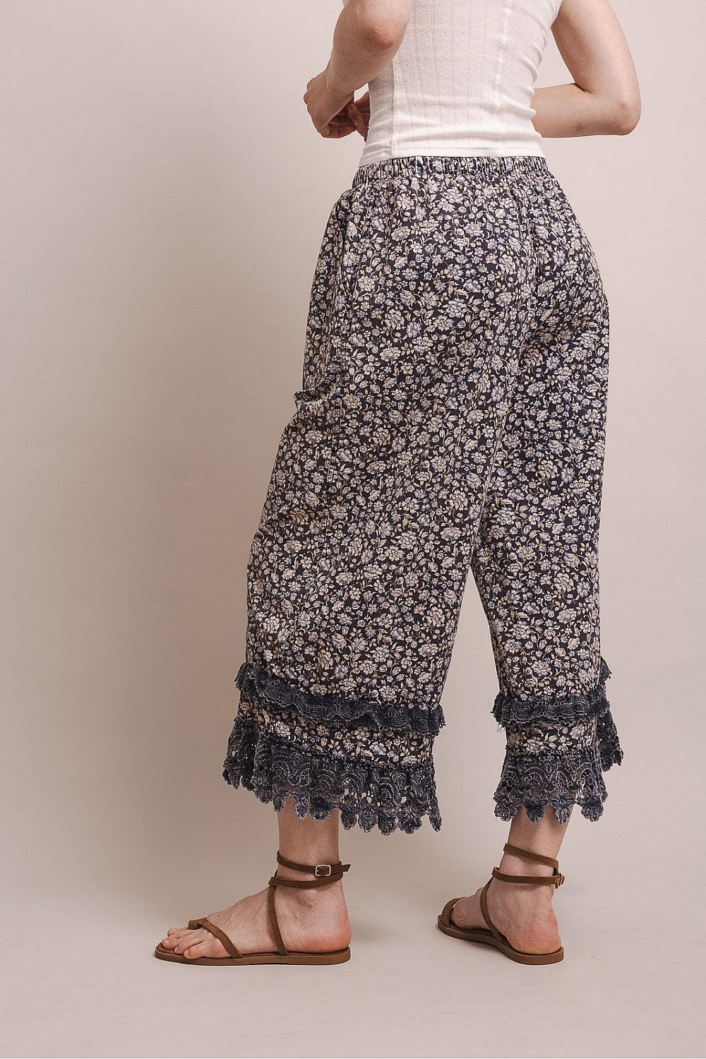 Cropped Lace Bloomers