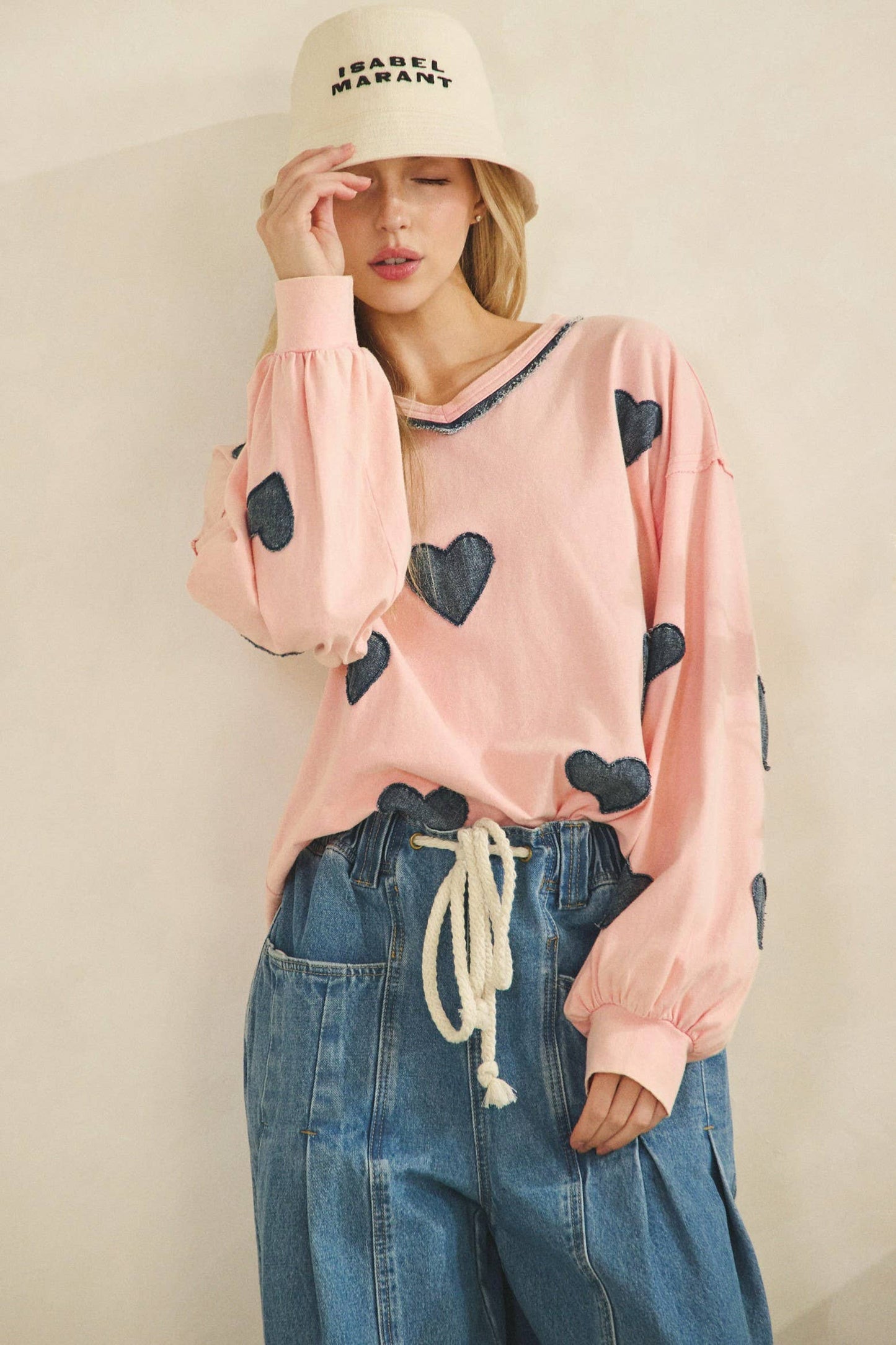 ALL HEARTS PULLOVER