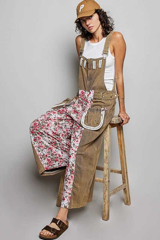 Pol: Vintage Wash Overalls
