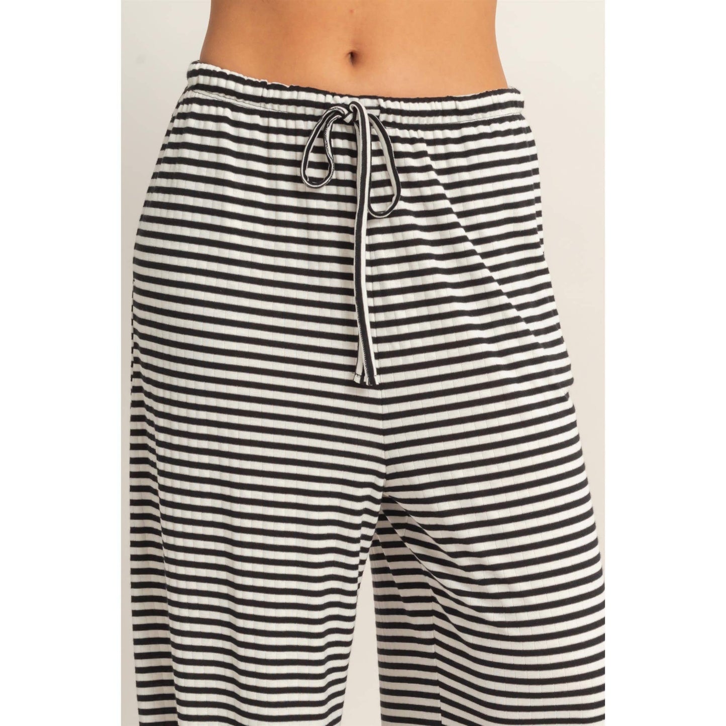 Striped Knit Pants
