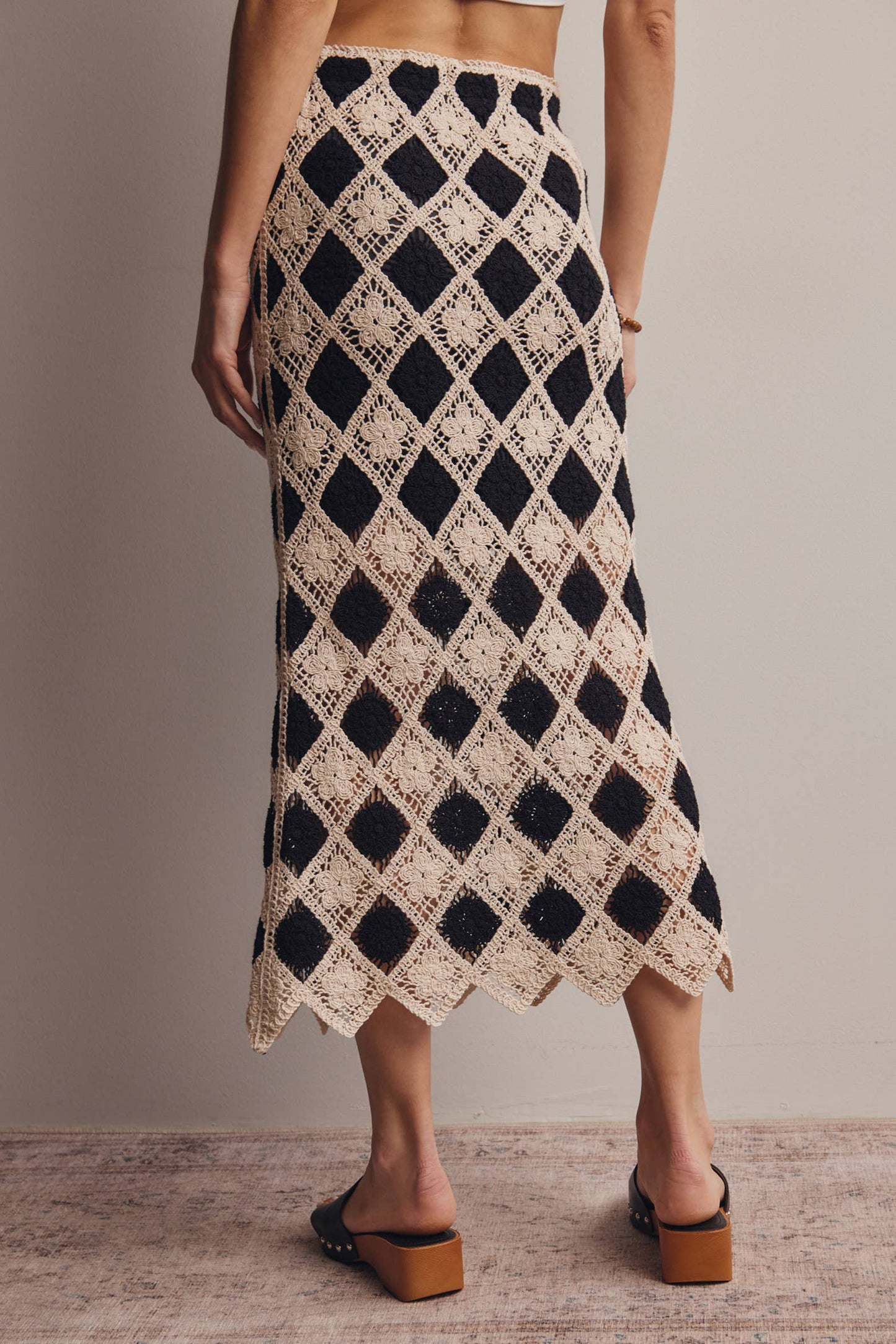 Crochet Midi Skirt