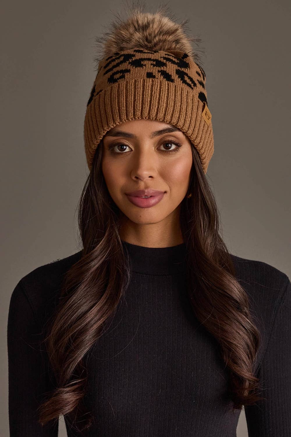 Camel Leopard Hat