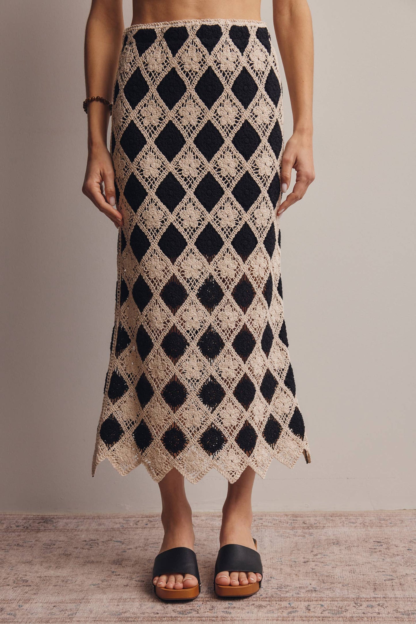 Crochet Midi Skirt