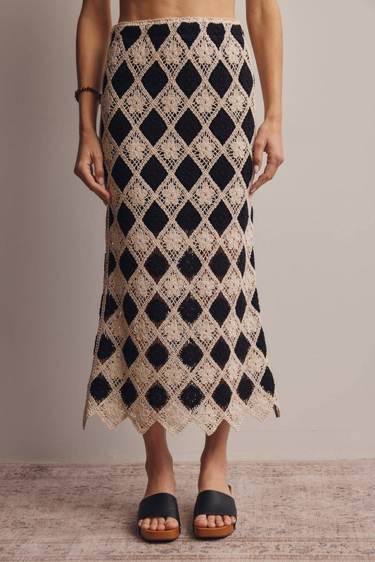 Crochet Midi Skirt