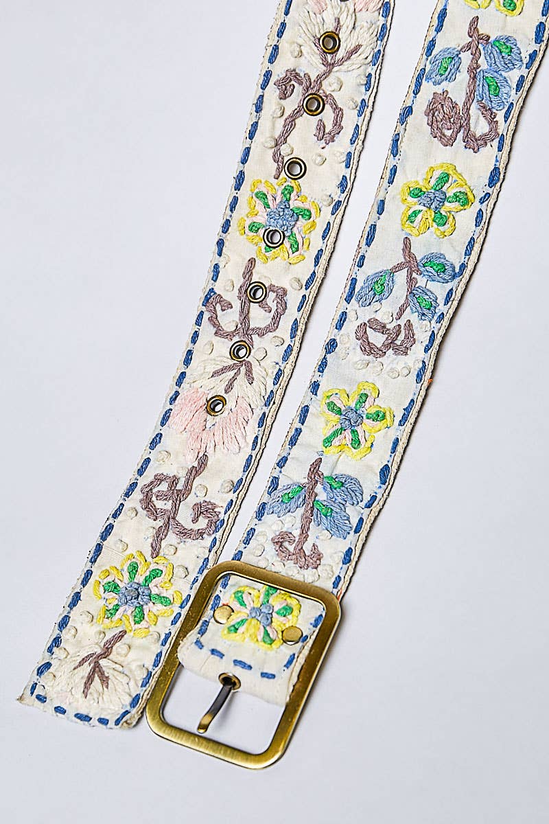 Embroidered Belt