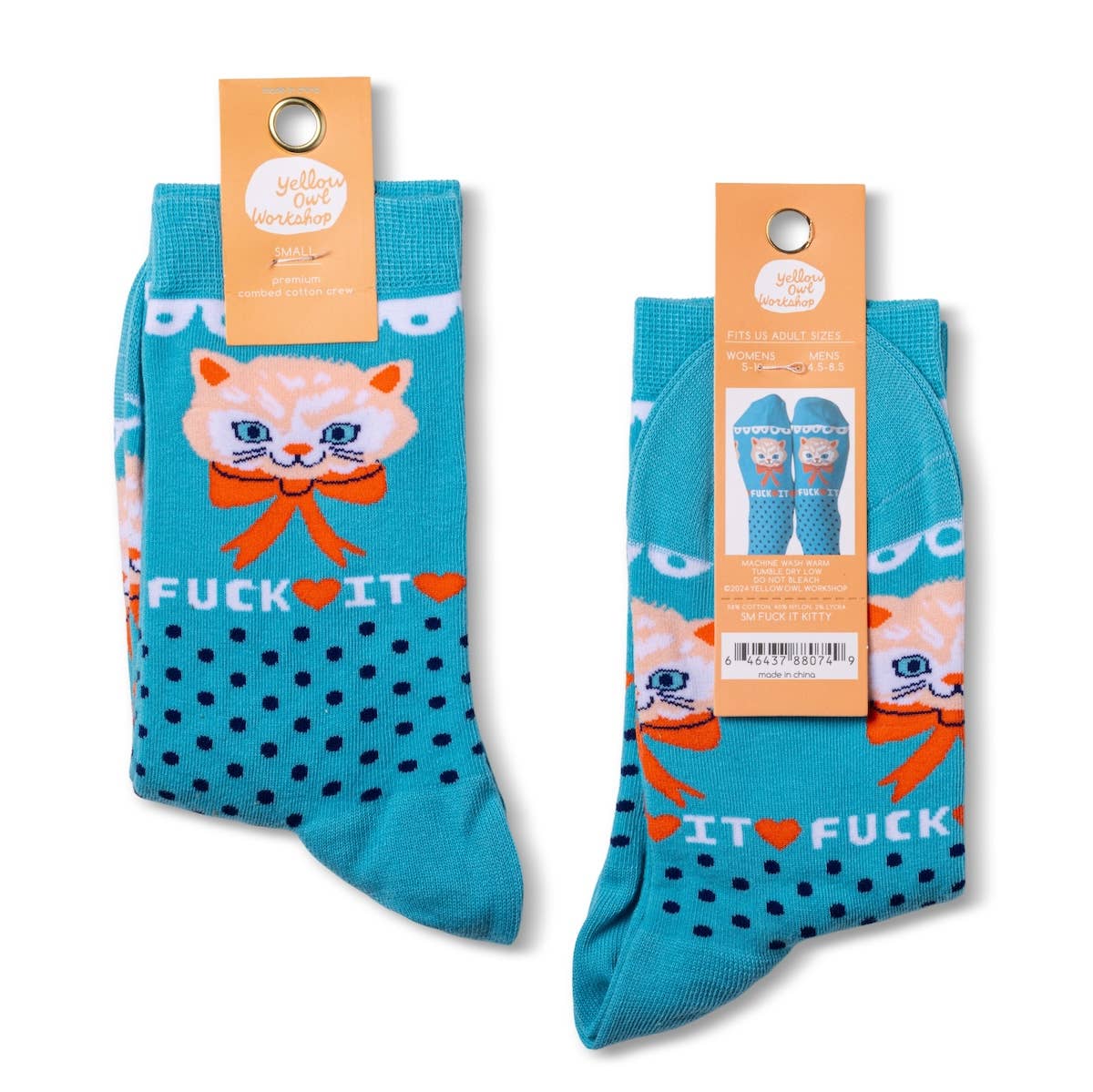 F*ck it Kitty Socks
