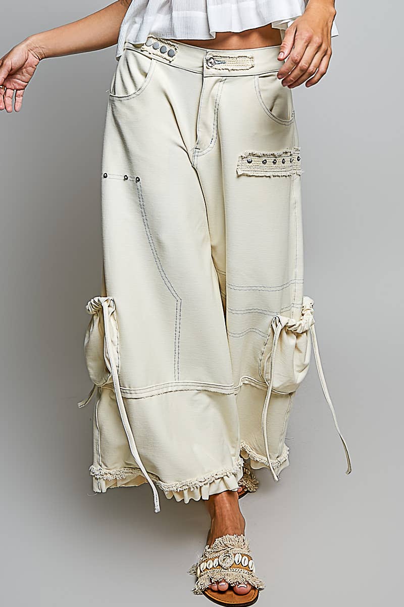 POL: Soft Touch Crop Cargos